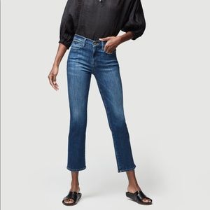 FRAME Le High Straight Jeans